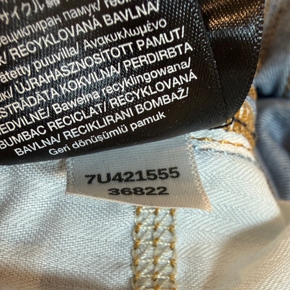 7 Of All Mankind Woman’s Easy Straight Jeans In Palma Rosa Size 31 - Picture 7 of 8